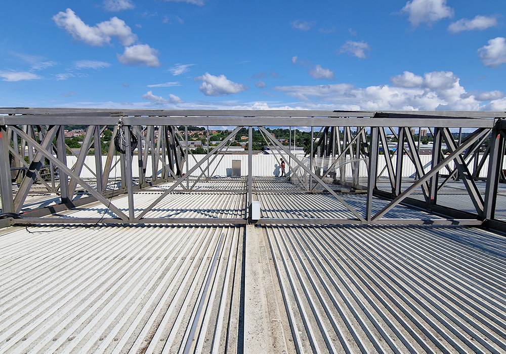 Steel roof structures