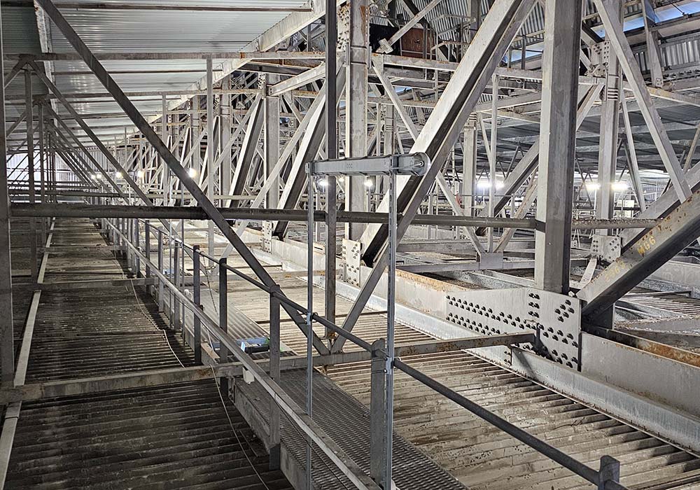 Rangers roof structure